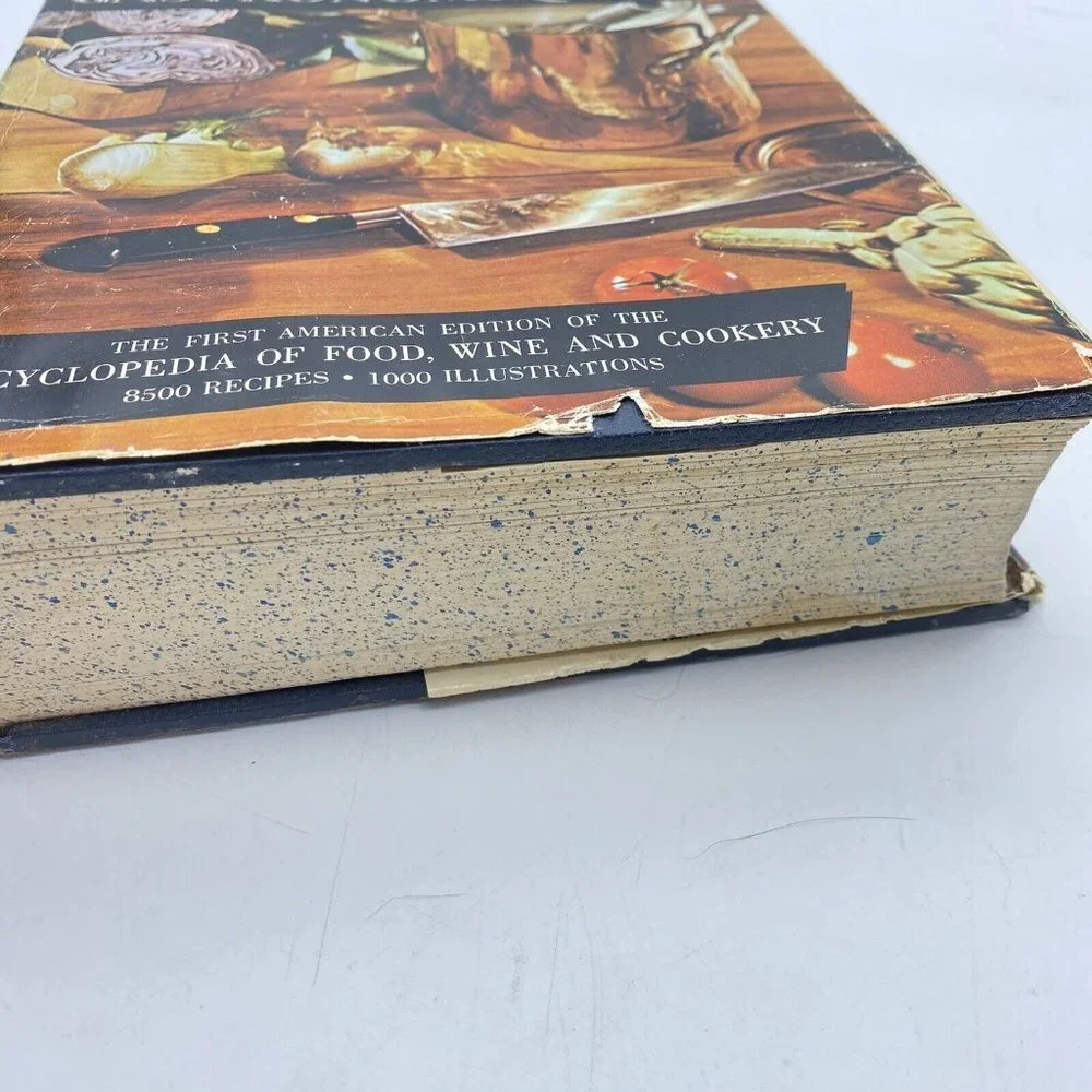 VTG 1965 Larousse Gastronomique Crown Publishers Cookbook 1961 First‎ Edition